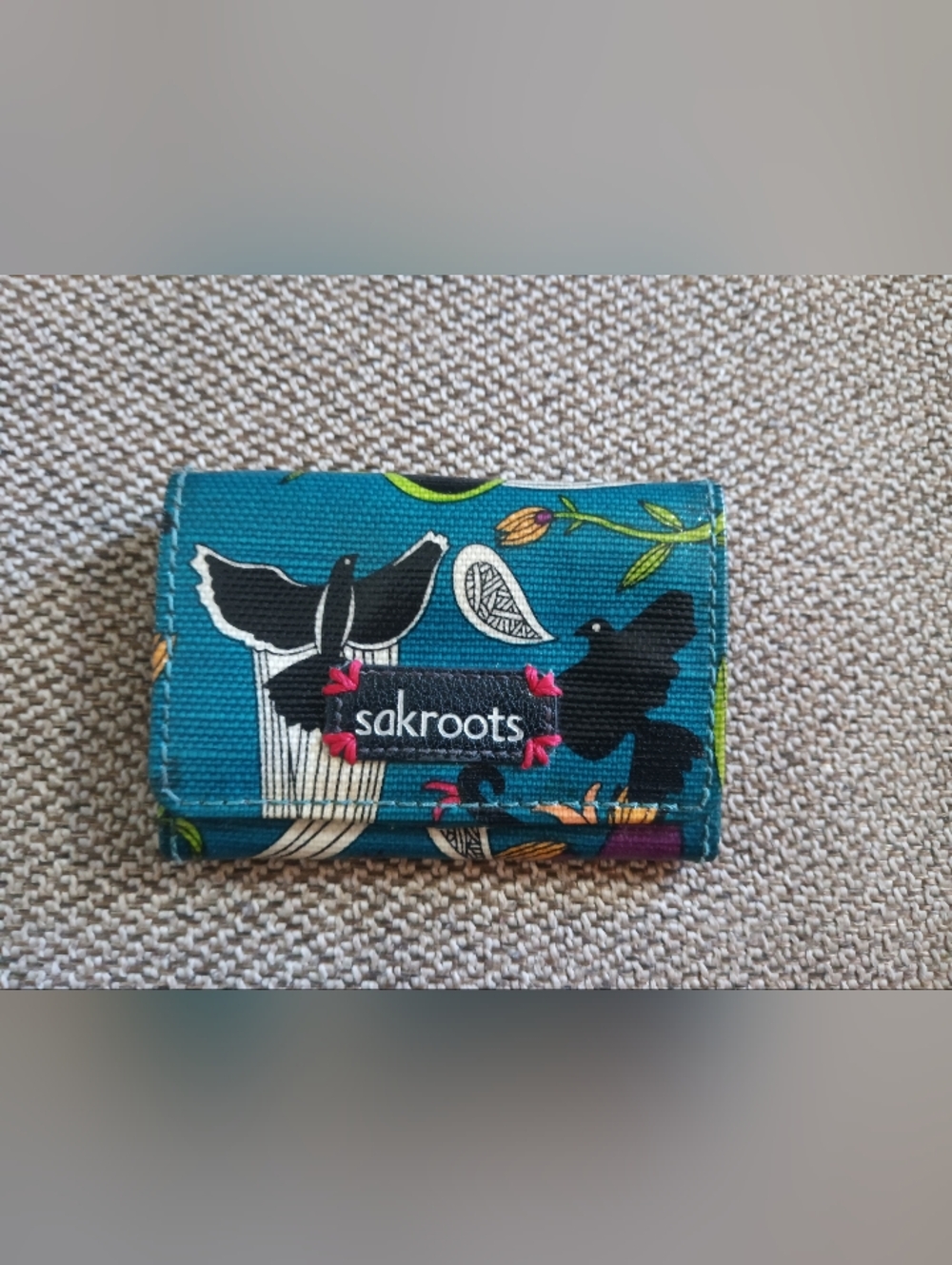 Sakroots Artist Circle Flap Wallet